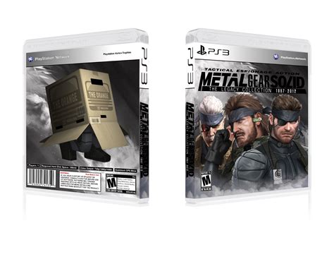 metal gear legacy collection iso box art|BLUS.